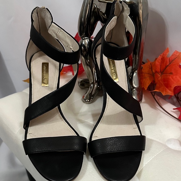 Louise et Cie Black Strappy Heels - Picture 8 of 8